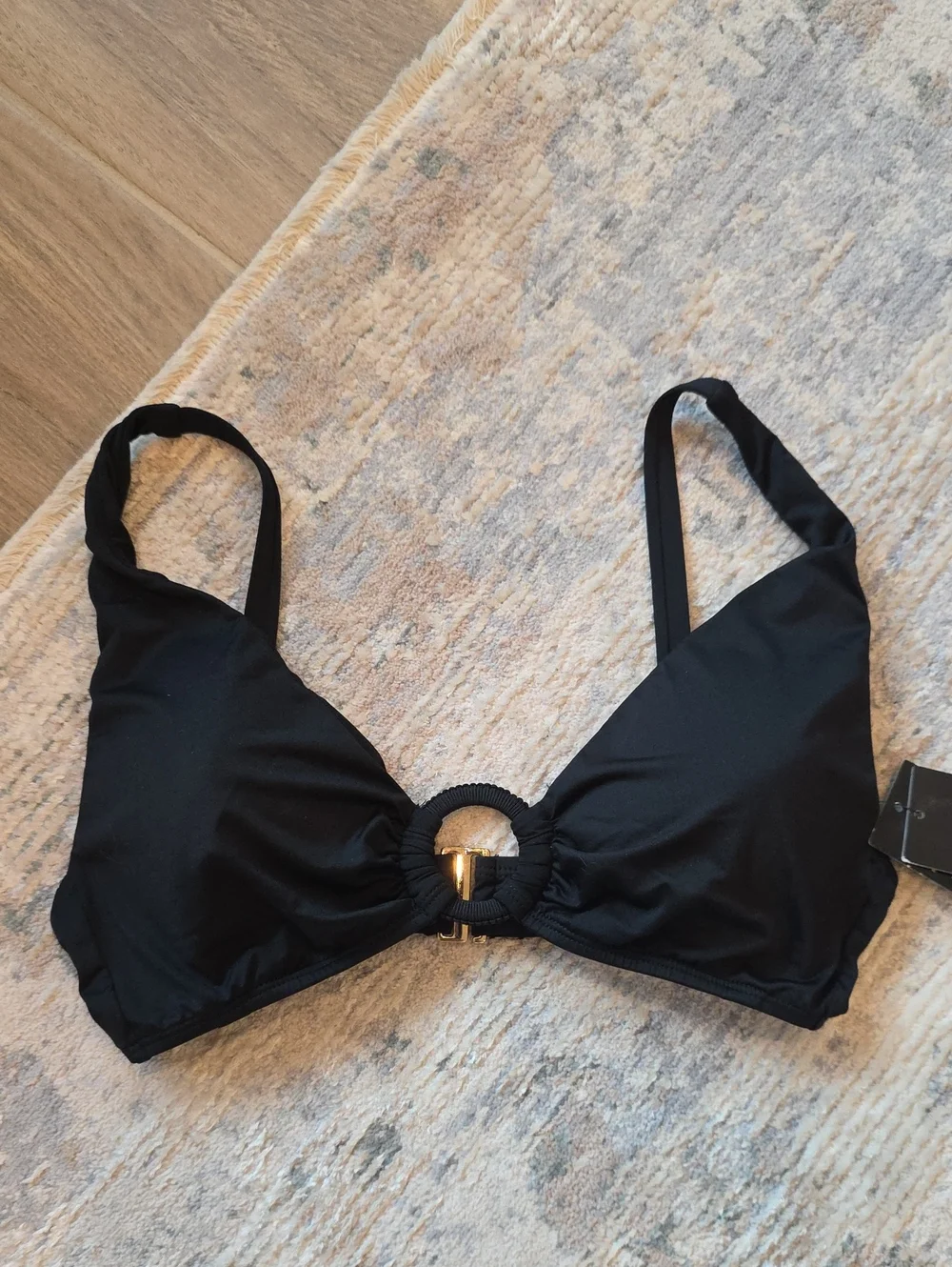 Ralph Lauren Black Swim Top